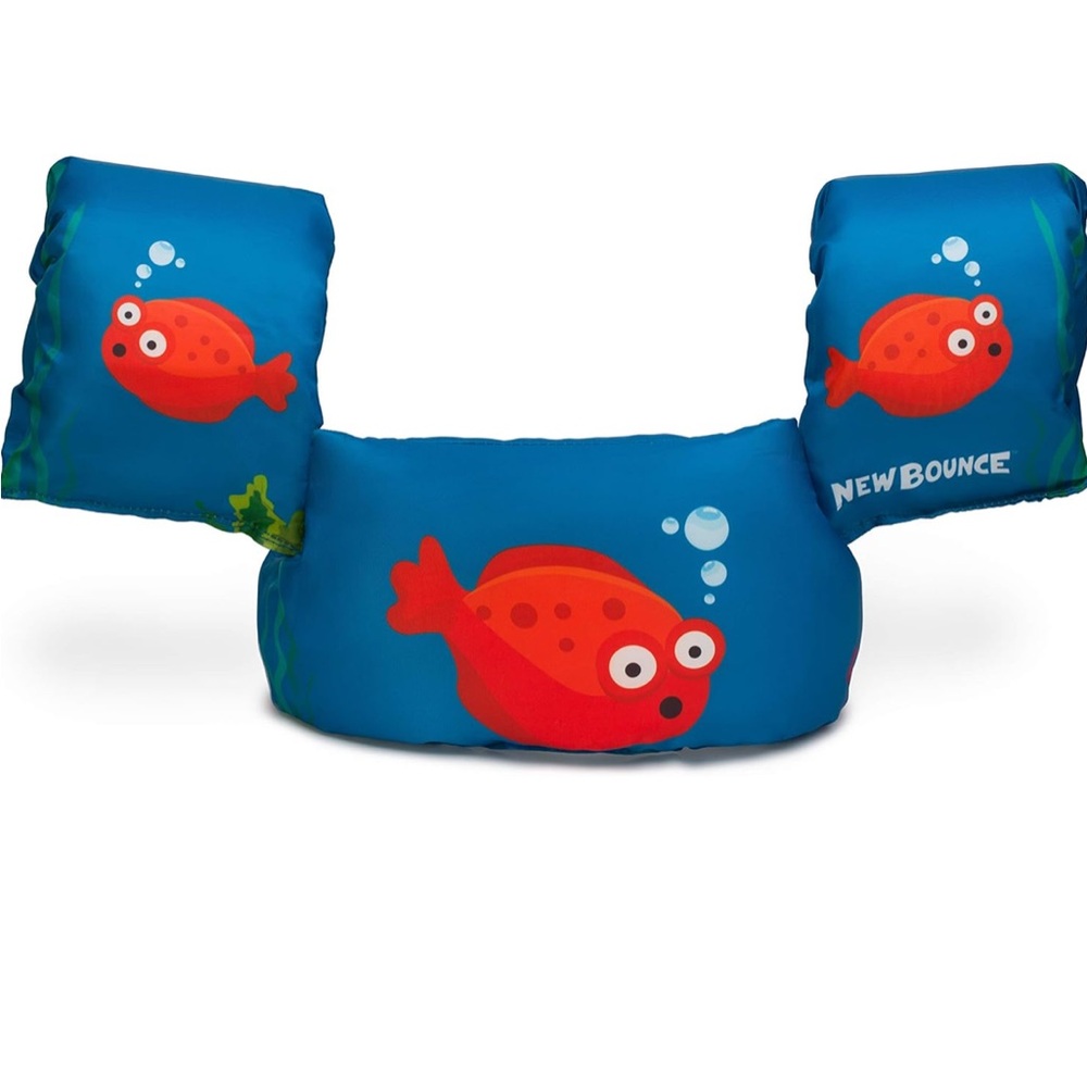 🆕 Red and Blue Kids Swim Vest